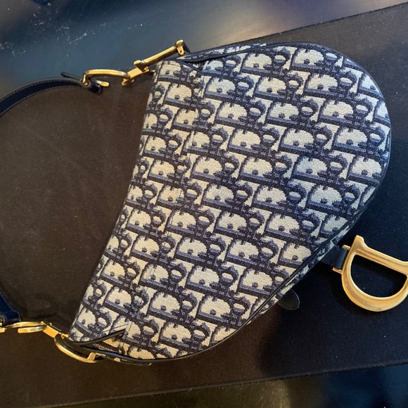 Dior Oblique Saddle Bag Medium - Picture 2 of 6
